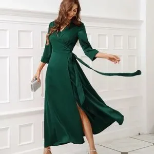 スカート HEVE satin dress tuck SK 05002-